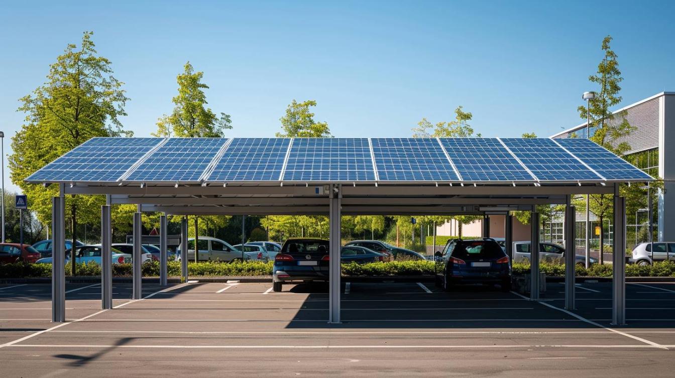 Carport solaire : une solution économique