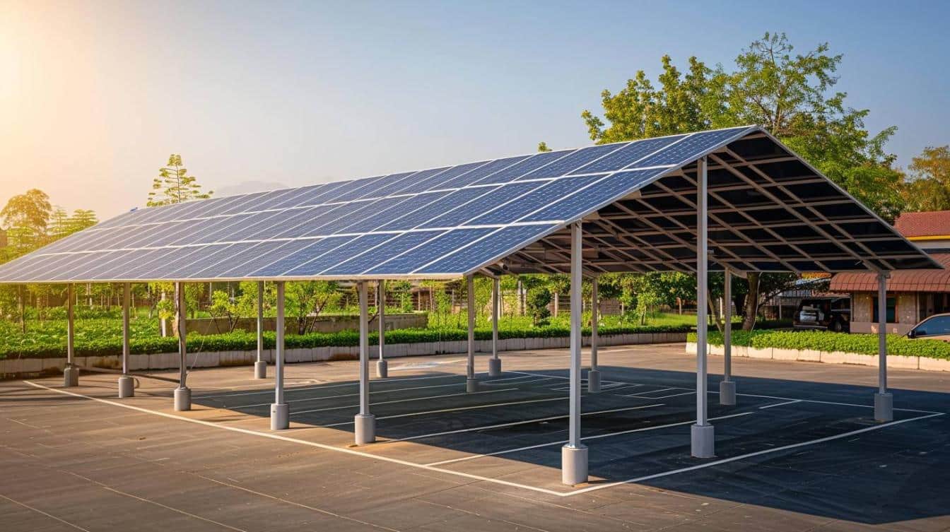 L’amortissement d’un carport solaire