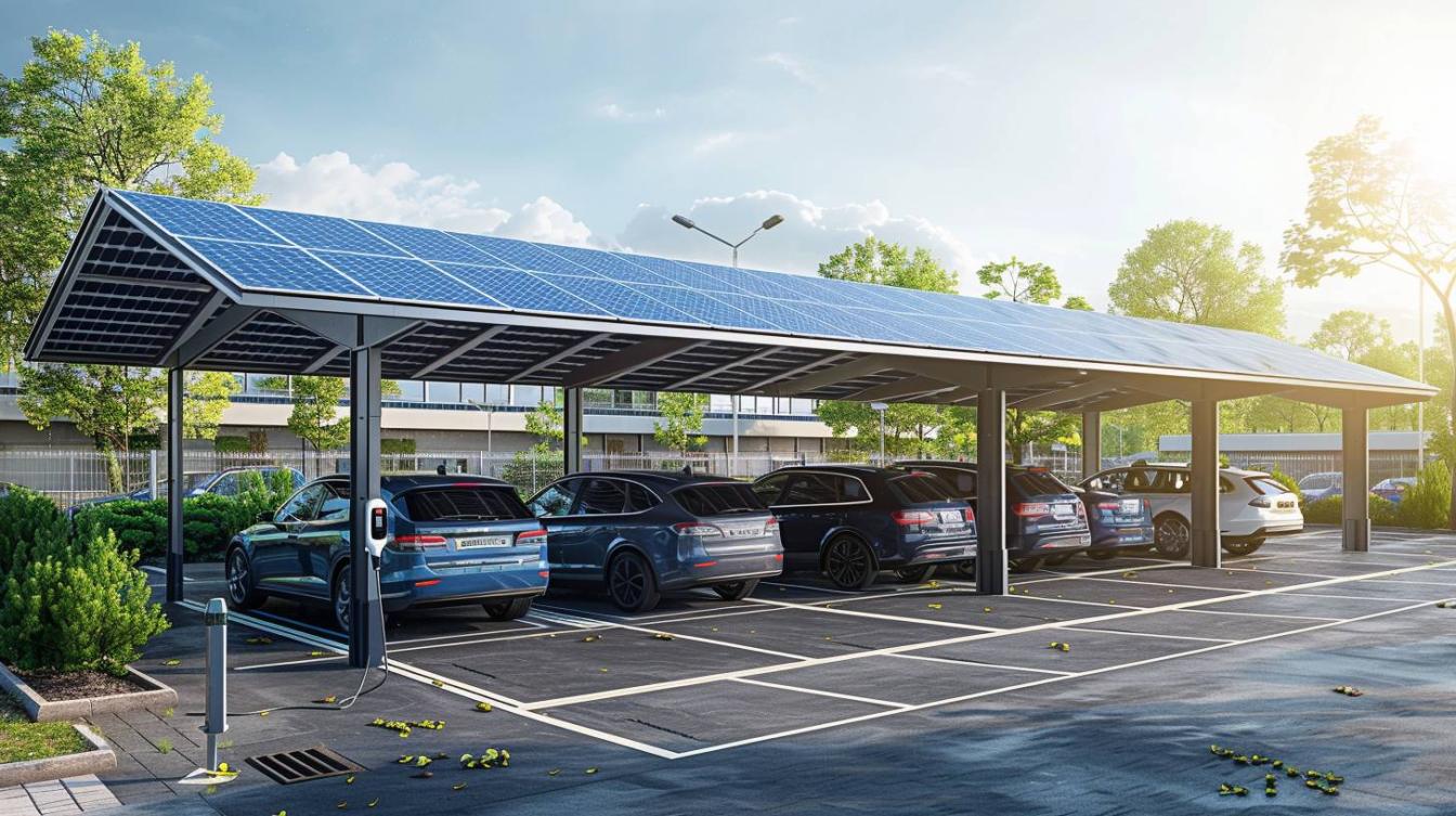 Le coût d’installation d’un carport solaire