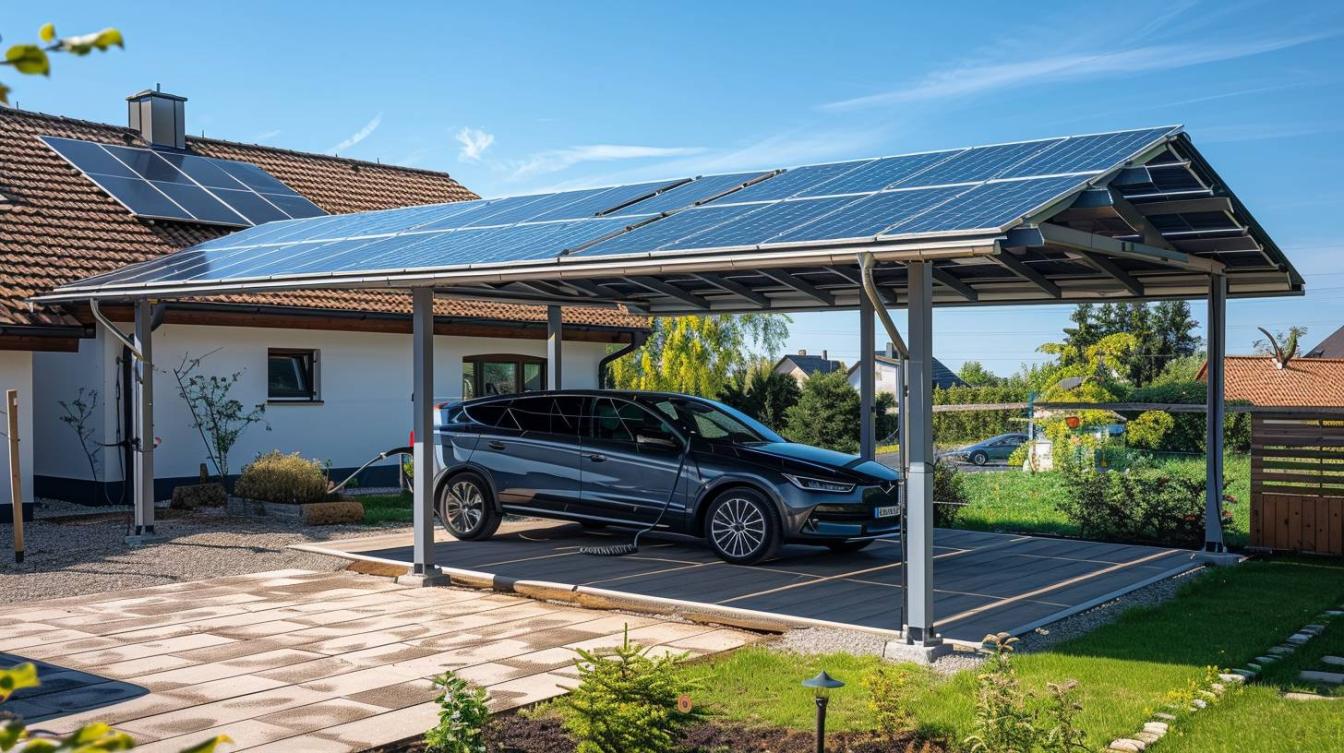 Les nombreux usages des carports solaires