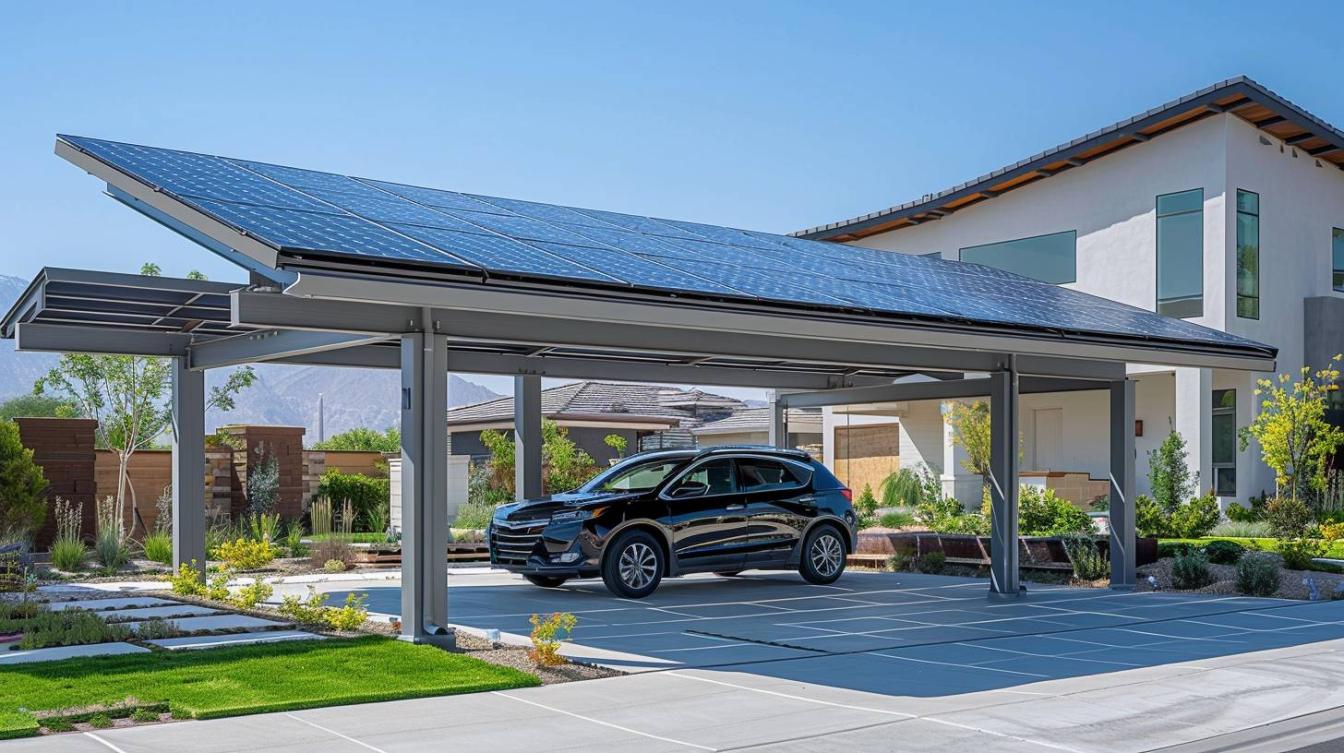 Optimisez votre espace avec un carport solaire