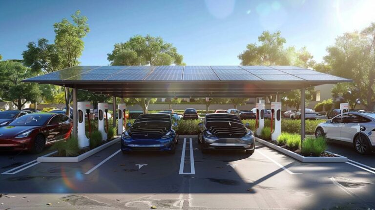 Le potentiel des carports solaires intelligents