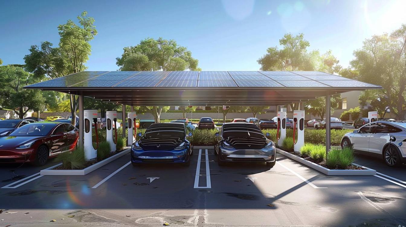 Le potentiel des carports solaires intelligents