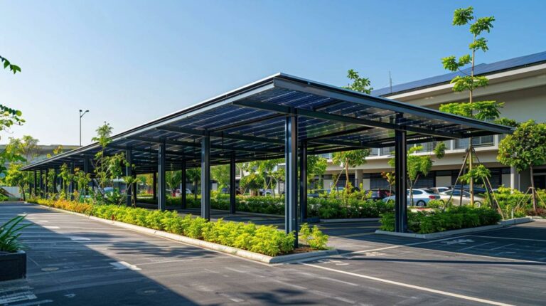 Le potentiel des carports solaires pour l’écologie