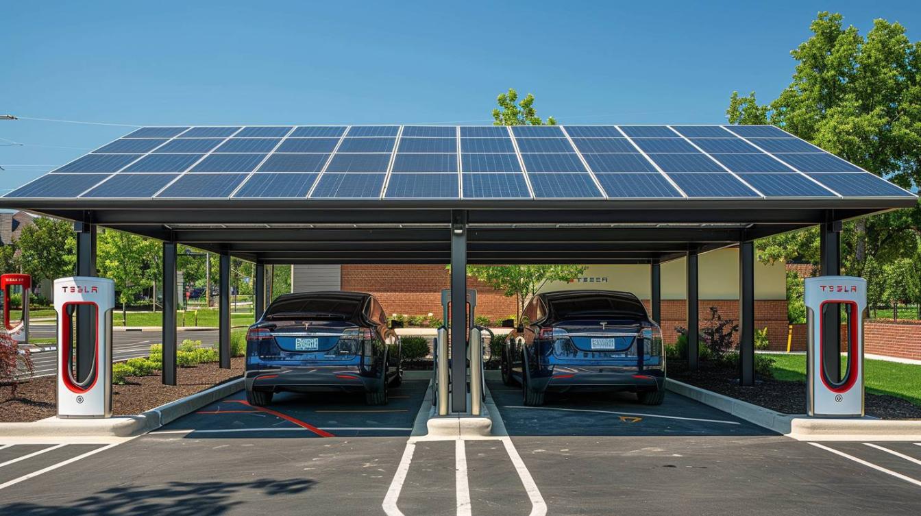 Les avantages des carports solaires connectés