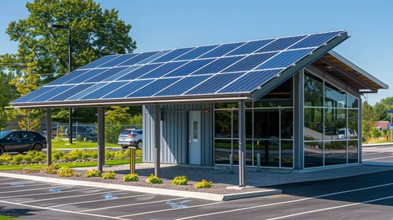 Les bénéfices écologiques des carports solaires